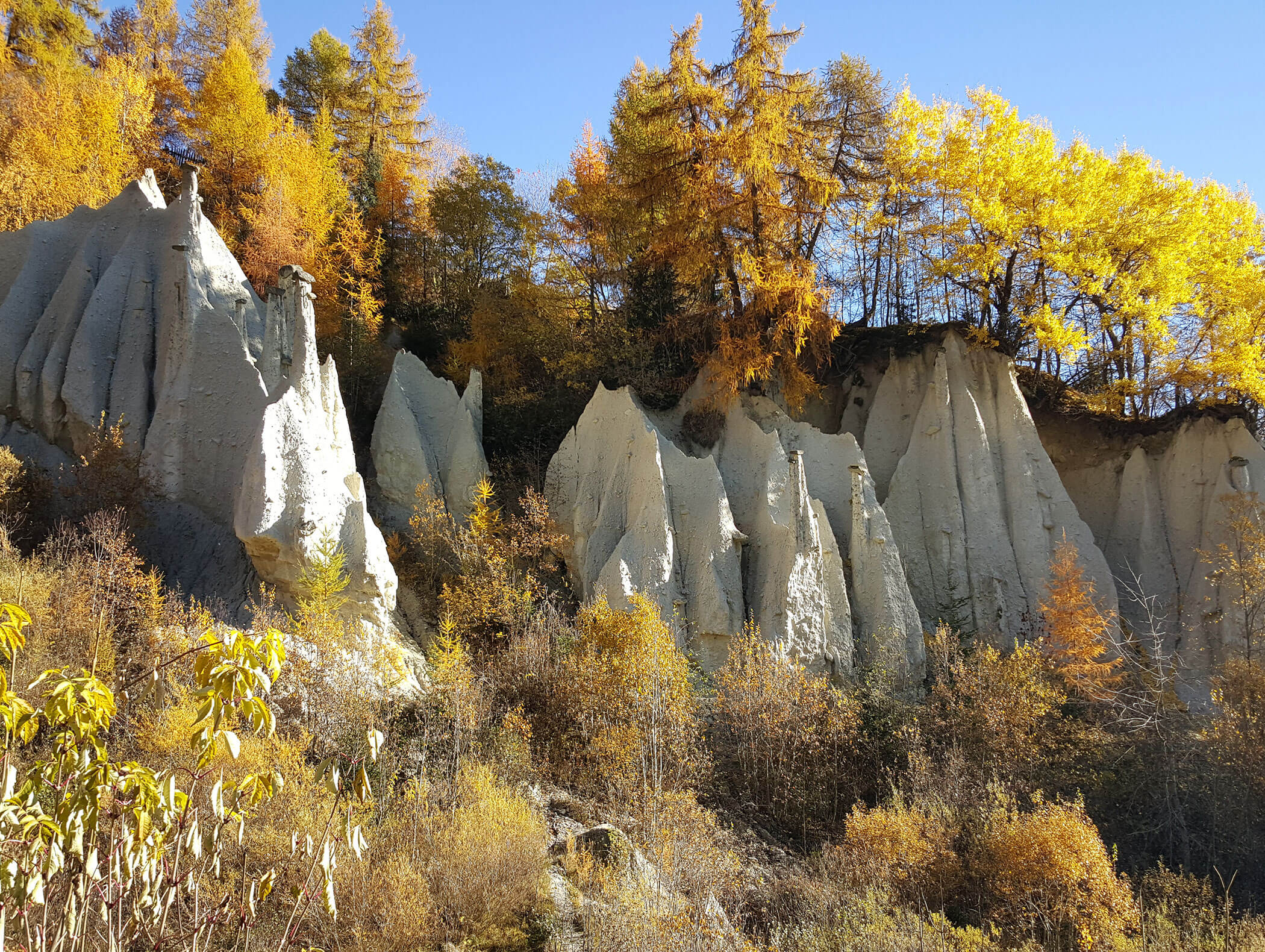 Erdpyramiden - Herbst - Kieserhof